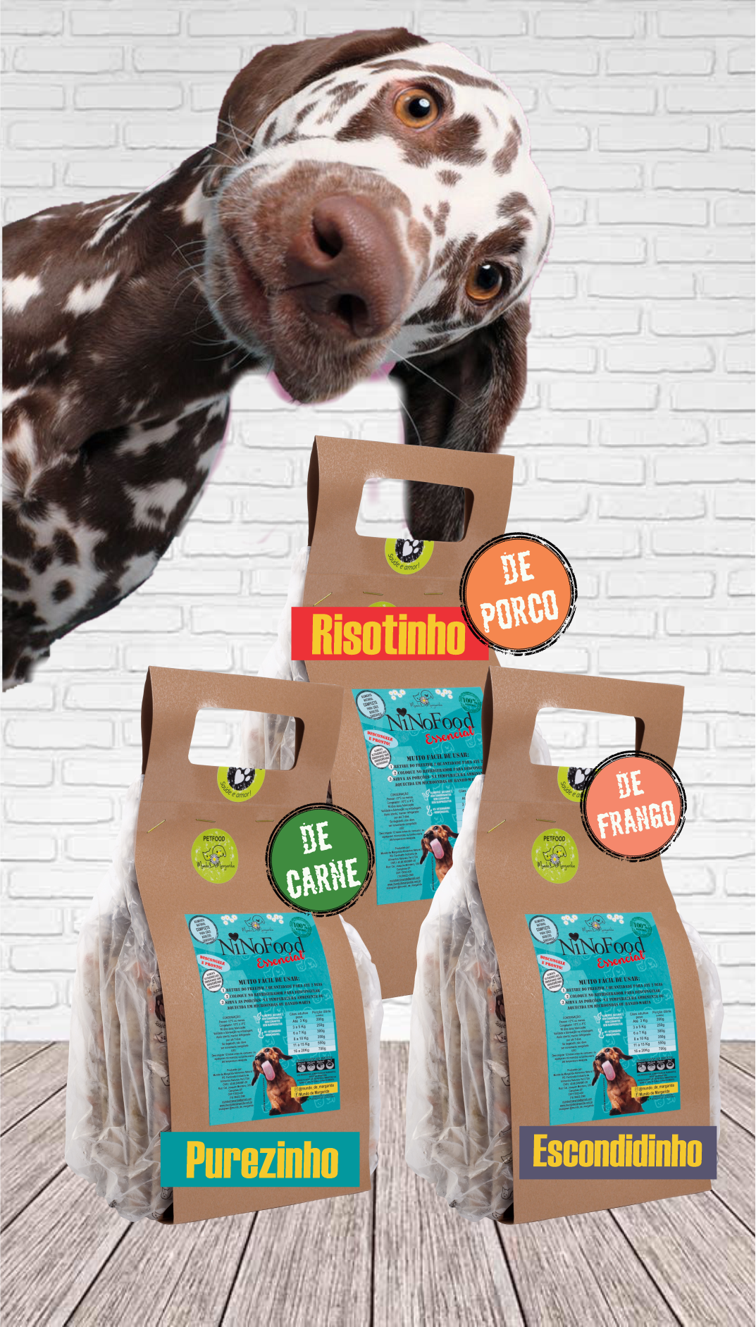 Kit NinoFood Essencial 3kg