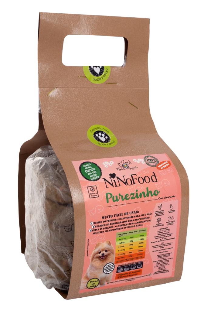 NinoFood Super Premium Purezinho de Peru 1Kg - Mundo de Margarida