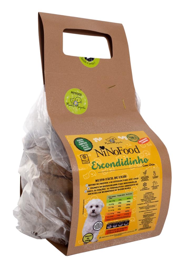 NinoFood Super Premium Escondidinho de Frango 1Kg - Mundo de Margarida